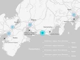 Map of hamamatsu (shizuoka / japan), satellite view: Through Hamamatsu Meet Japan This Website Is Run By Hamamatsu City We Hope You Ll Be Able To Enjoy An Authentic Experience Of Japan By Visiting Hamamatsu