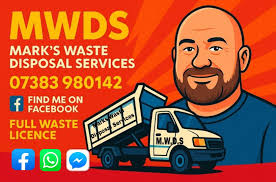 MWDS MARKS WASTE DISPOSAL SERVICES fully licensed, waste disposal note  given