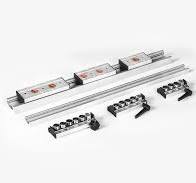 CNC Built-in Double Axis Aluminum Linear Guide Sgr10 Sgr15 Sgr20 Sgr25  Locking Slide Block Dual Shaft Roller Wheel Guide Rail with Sgb 3/4/5  Wheels ...