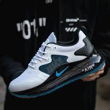 Nike Air Max 720 White Black Blue Men S Athletic Sneakers In 2020 Nike Air Max Mens Nike Air Nike Air Max Mens
