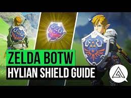 Zelda Breath Of The Wild Hylian Shield Location How To Beat Stalnox For The Best Shield In The Game Breath Of The Wild Zelda Breath Legend Of Zelda Breath