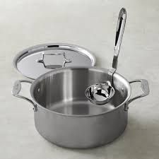 All Clad D5 Stainless Steel Ultimate Soup Pot With Ladle Williams Sonoma