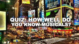 Among these were the spu. Quiz How Well Do You Know Your Favourite Musicals Smooth
