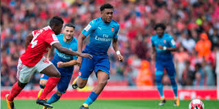 Во втором тайме бенфика и вовсе вышла вперед, забив невероятно важный мяч на выезде. Arsenal Razgromil Benfiku V Matche Emirates Cup 2017