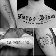 Whether that means a portrait, phrase, symbol, coat of arms, family tree, or something else is for you to. Tattoo Quotes For Men Short Meaningful Quote Tattoos For Guys