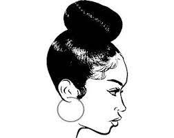 Afro Woman Svg Princess Queen Short Afro Hair Beautiful Etsy Afro Women African Women Art African Art Paintings