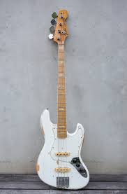 White On White Maple Neck 70s Dimarzio Pickups Fender