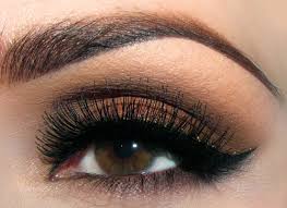 best makeup tips for brown eyes hair