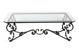 These sturdy wrought iron coffee and cocktail table base selections includes fanciful scrolls, nature. Hand Forged Iron Coffee Table Iron Coffee Table Glass Table Living Room Wrought Iron Furniture