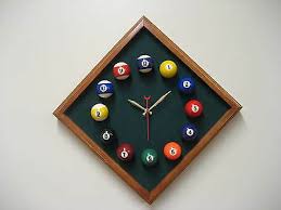 The signature of true belgian made quality. Accessories Decor Billiard Clock