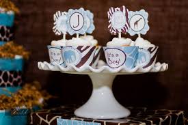 Boy safari baby shower cupcakes. It S A Boy Safari Baby Shower Baby Shower Ideas 4u