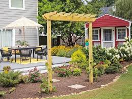 How To Build A Grapevine Arbor In 2020 Backyard Backyard Design Backyard Landscaping Designs