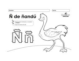 La letra ñ ocupa la decimoquinta posición en el alfabeto español. Guia De Carpeta Escritura Letra N