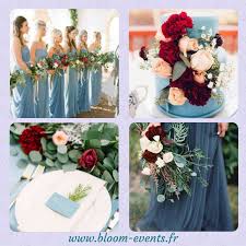 Décoration mariage pas cher 2021 & discount chez badaboum.fr avec notre deco mariage discount et original sur badaboum.fr. Mariage Theme Dusty Blue Burgundy Bleu Rouge Mariage Bouquet Rouge Mariage Couleur Mariage