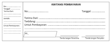 It can also be defined as a type of accounting bill with a detailed statement indicating the amount of money the guest should pay to the hotel for the food and. Format Kwitansi Kosong Ms Word Excel Download Suratresmi Com
