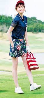 今すぐマネしたい 宮田聡子のゴルフファッションがかわいすぎる 画像 ゴルフファッション ファッション ファッションアイデア