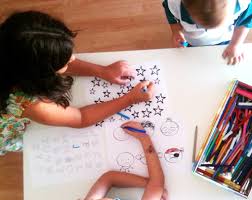 Dibujos para colorear con niños - Manualidades