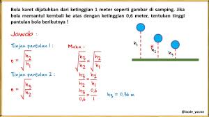 Akibatnya, energi kinetik sebelum tumbukan lebih besar daripada energi kinetik sesudah tumbukan. Contoh Soal Tumbukan Pada Lantai Youtube