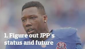 Tracking Giants rookie left tackle Ereck Flowers at practice