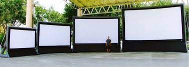 If a screen is needed for use with an outdoor projector, there are a few options to consider. Homepage Epic Outdoor Cinema