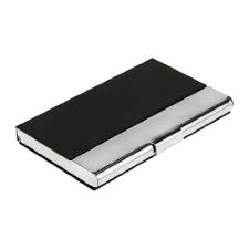 Stainless steel with mirror finish. Buy Bxt Portable Pu Stainless Steel Business Name Card Holder Credit Card Case Gift Cards Organiser Black In Cheap Price On Alibaba Com