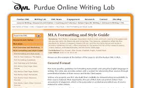 Mla Works Cited Generator Purdue Owl