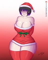 Explore the best tang art | deviantart. Thicc Oc Ayanna Christmas Version By Mrstudmuffin On Deviantart