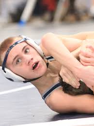 Granville Blue Aces A.J. Bergeron wins wrestling title