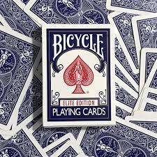 Bicycle playing cards is a brand of playing cards. Bicycle Elite Edition Playing Cards Blue 12 Deck Brick