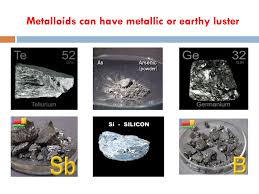 Silicon is used extensively in computer chips and other electronics because its electrical conductivity is in between that of a metal and a nonmetal. Metals Non Metals Metalloids Ppt Download
