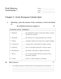 Our Canada Chapter 3 Quiz Resource Preview Social Studies Social Studies Worksheets Word Definitions