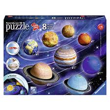 Maybe you would like to learn more about one of these? Amazon Com Ravensburger 11668 3d Puzzle Solar System Multicolor Toys Games