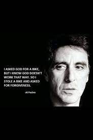 Alpacino Scarface Forgiveness Quotes To Live By Godfather Quotes Al Pacino