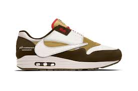Travis scott's air jordan 4 'cactus jack' inspired by the houston oilers is expected to release on june 23rd. Travis Scott X Nike Air Max 1 Cactus Jack Release Date Nice Kicks