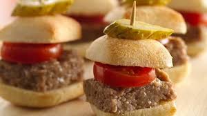 Burger Bites Recipe Burger Bites Food Recipes