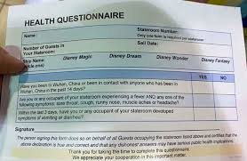 If you'd like to resume, modify, or review an existing form please enter the secured access token provided by the surgery center and your date of birth. Disney Cruise Line Updates Embarkation Health Questionnaire For Coronavirus The Disney Cruise Line Blog