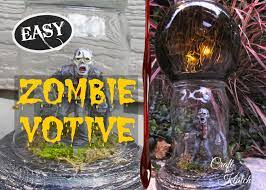 Check out zombie decoration on ebay. Diy Easy Halloween Decorations Zombie Apocalypse Cemetery Decor Craft Klatch