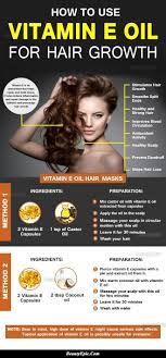 These oils contain naturally derived vitamin e and other herbal extracts that may help strengthen the hair, nourish the scalp and follicles, and keep your hair healthy. Vitamin E Oil For Hair Growth How To Use It The Right Way Vitamins For Hair Growth Hair Growth Oil Hair Vitamins