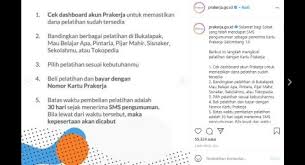 Hari ini sudah diumumkan peserta yang lolos gelombang 13, dan besok batch 14 akan dibuka dengan kuota 600.000, ujar rudy dalam dialog perkembangan program kartu prakerja secara virtual, rabu (10/3/2021). Y8v7wepgajh67m