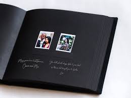 Polaroid guest book, instax guest book, polaroid album, leather guest book: Guest Book For Instax Mini Photos Wedding Guest Book Instax Etsy Wedding Guest Book Photo Guest Book Wedding Leather Guest Book