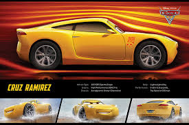 During the early days of writing ramirez is young, smart, and bright, and that's reflected in her design. Cars 3 Cruz Ramirez Stats Poster Plakat 3 1 Gratis Bei Europosters