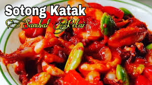Sambal tumis sotong kembang / cuttlefish sambal thanks for watching, thumbs up if you like this video and subscribe to my. Sotong Katak Masak Sambal Tumis Petai Berapi Youtube