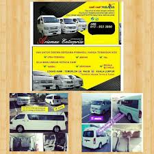 Caj sewa kereta di klia2. Van Sewa Ariemazenterprise Home Facebook