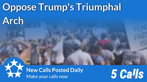 Oppose Trump's Triumphal Arch