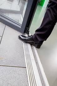 After vacuuming, take a wet paper towel and wipe away any leftover dirt or muck around the wheels or trapped in corners. Flush Threshold Drain For Doors Products Iq Glass