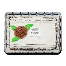 Sam walton's goal was to make shopping more convenient and easier for families. Freshness Guaranteed 1 4 Sheet Chocolate Cake With Buttercreme Icing 53 Oz Walmart Com Walmart Com