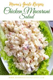 Serve it up hot for some ultimate comfort food or make it cold to refresh those perfect summer nights! Chicken Macaroni Salad