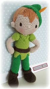 Peter Pan Amigurumi De Mariquillas Dolls Crochet Disney Crochet Dolls Crochet For Boys