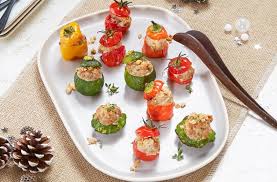 Recette De Crumble De Mini Legumes Farcis Au Hache De Veau
