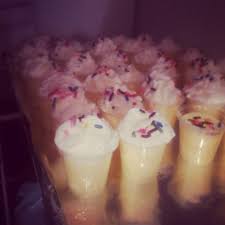 Birthday Cake Pudding Shots With Vodka Birthday Cake Pudding Shots 1 Cup Skim Milk 1 Cup Birthday Cake Flavored Vodka 1 Package Of Instant Pudding Mix Chocolate Or Vanilla Birthday Cake Flavors